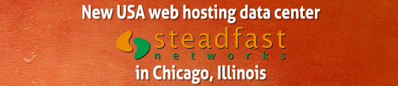 New shared web hosting data center in Chicago, Illinois