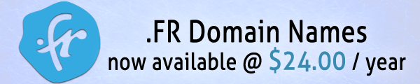 FR domain names available for reselling