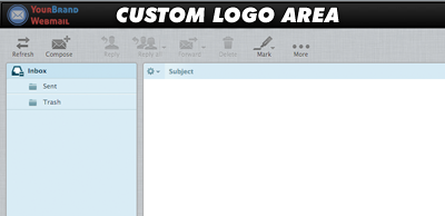 Custom webmail logo