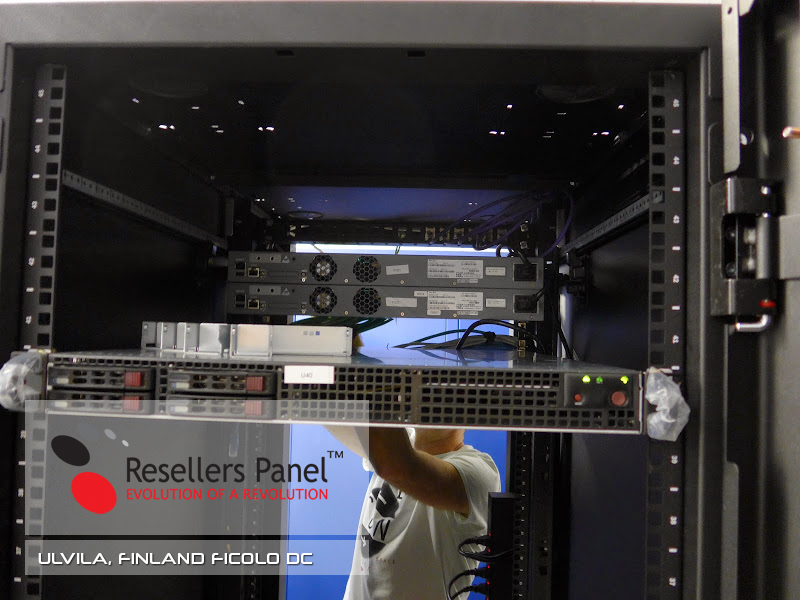 Finland data center - server setup in colocation space
