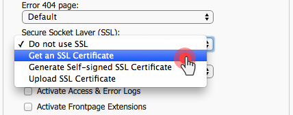 Hepsia upgrades - SSL certificates in Hosted Domains