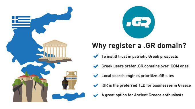 .GR domain TLD - why register