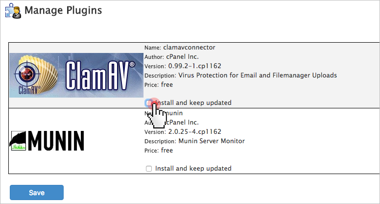 Unamanaged VPS security-checklist - enable anti-virus protection