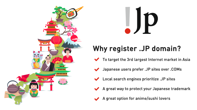 .JP domain names - why register