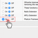 Enable Phalcon hosting from Control Panel